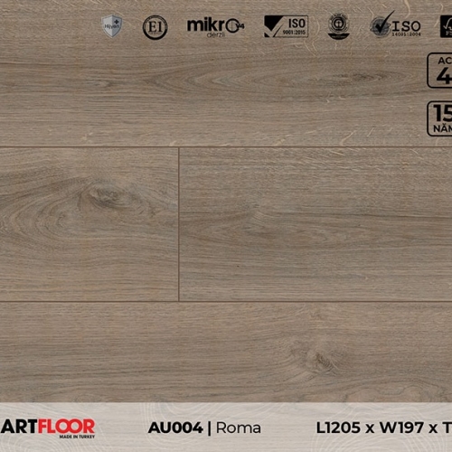 Sàn gỗ AU004 - Urban - Roma - 8mm - AC4