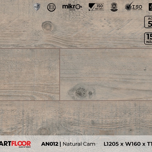 Sàn gỗ AN012 - Natural Cam - 10mm - AC5